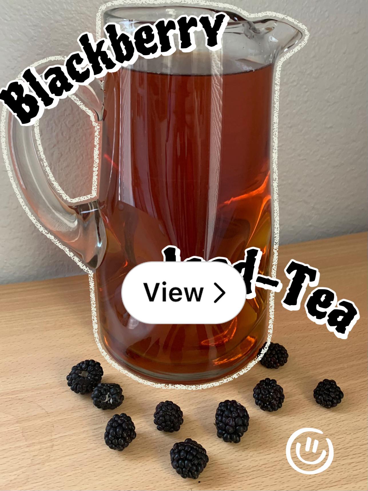 Refresh Your Summer: Homemade Blackberry Earl Grey Iced Tea